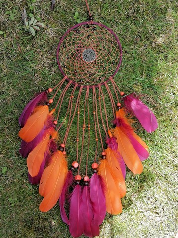 Attapre-rêves-dream-catcher-grenat-fée-un-rêve-éclat-de-lune-dunkerque-tissage-18