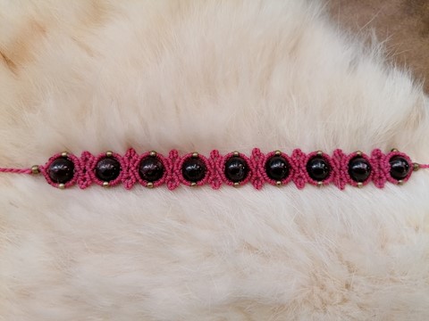 Bracelet-macramé-minéraux-amma-grenat-fée-un-rêve